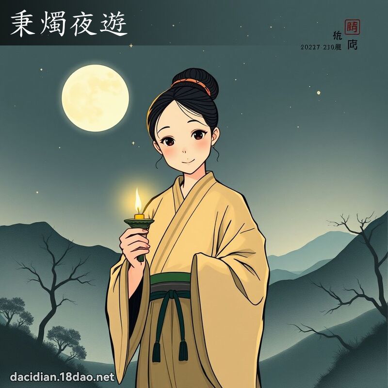 秉烛夜游 配图