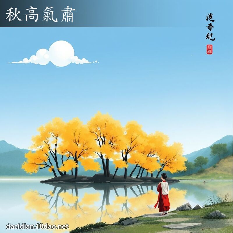 秋高氣肅 配图