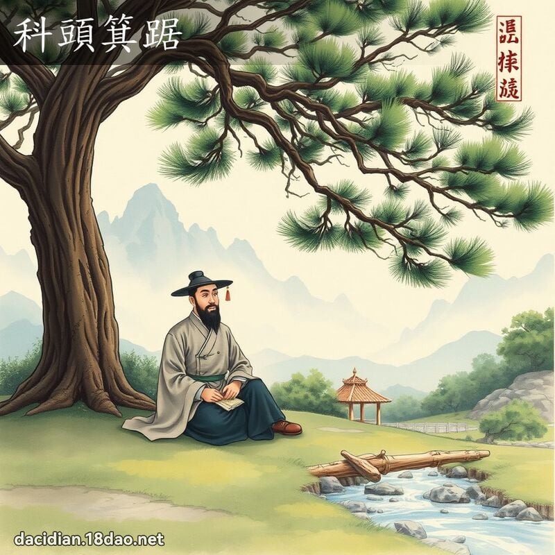 科頭箕踞 配图