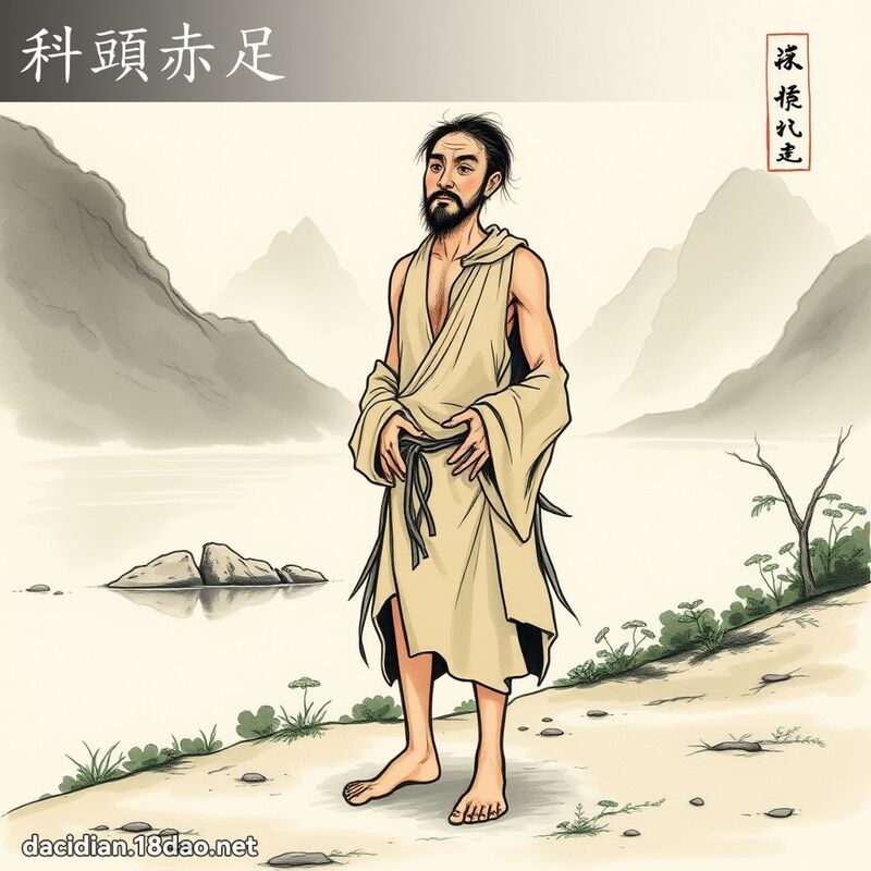 科頭赤足 配图