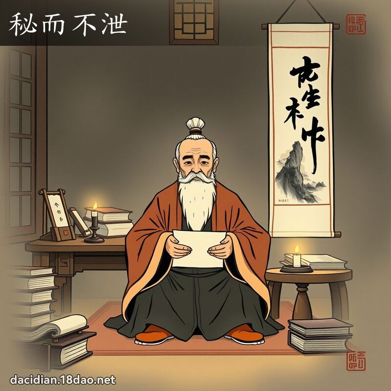 秘而不泄 配图