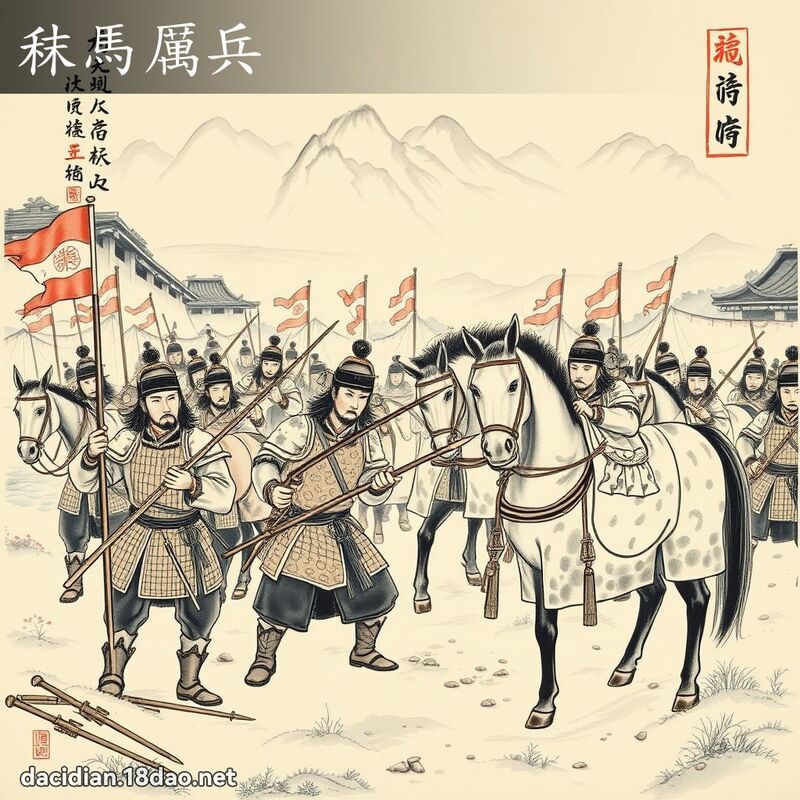 秣馬厲兵 配图