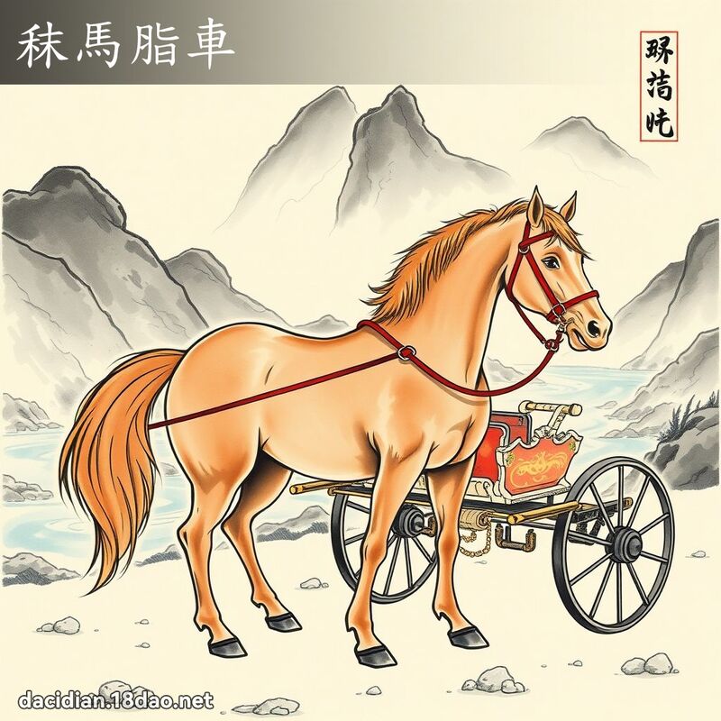 秣馬脂車 配图