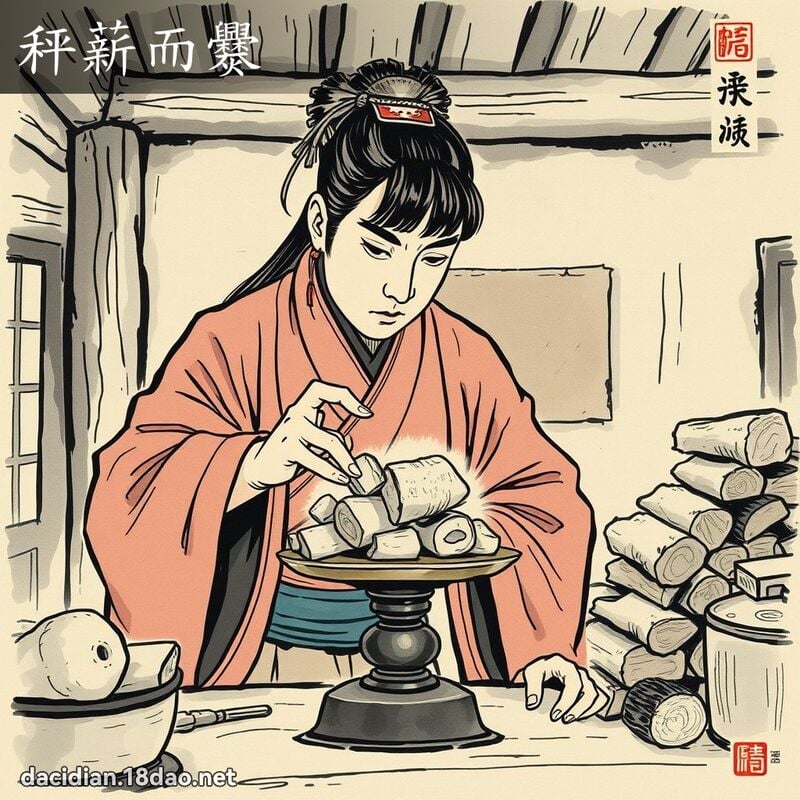 秤薪而爨 配图