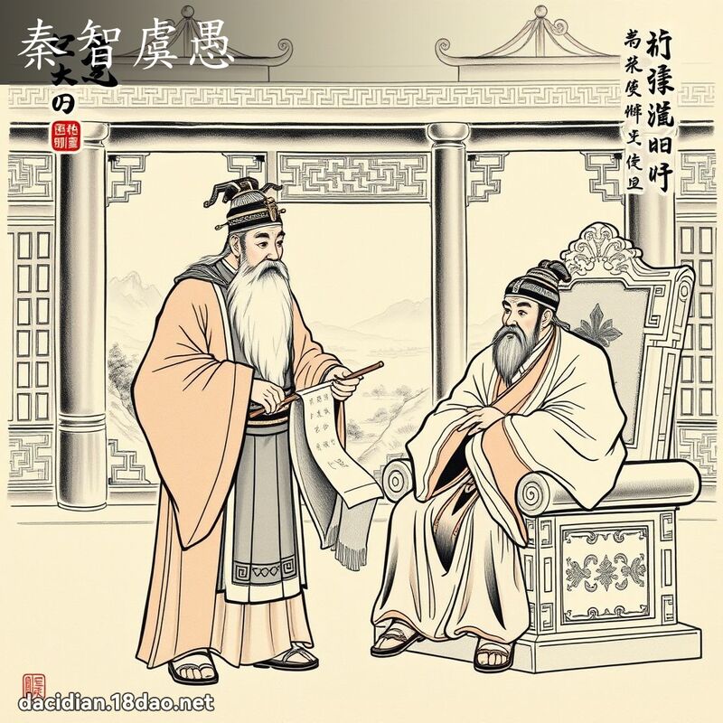 秦智虞愚 配图