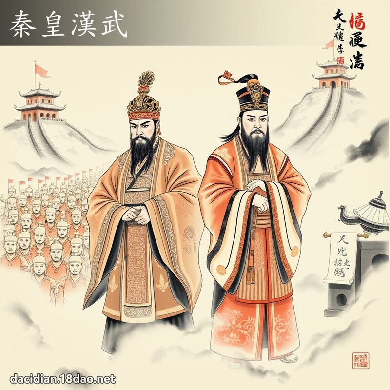 秦皇漢武 配图