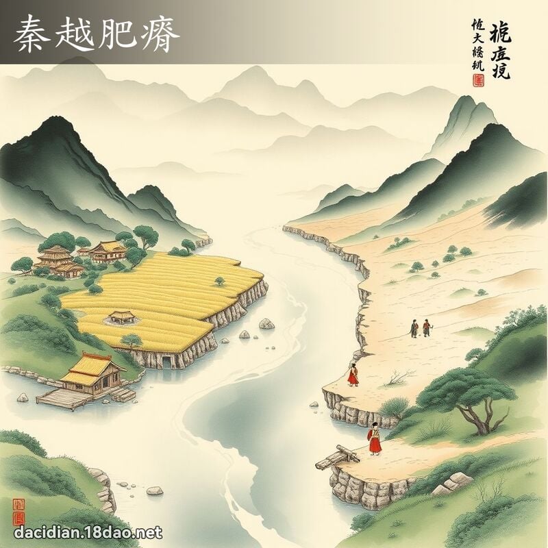 秦越肥瘠 配图