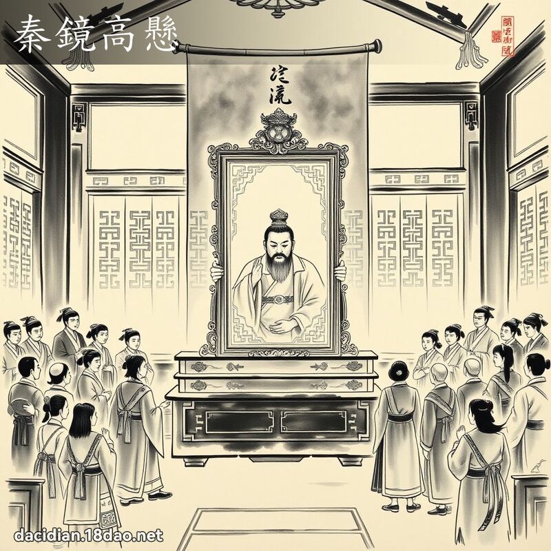 秦鏡高懸 配图