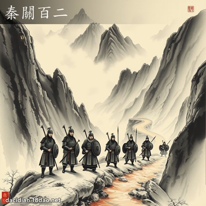 秦關百二 配图