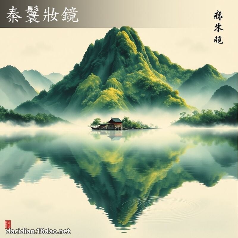 秦鬟妝鏡 配图