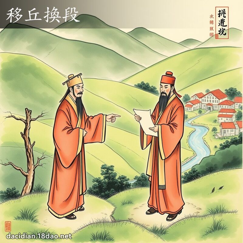 移丘換段 配图