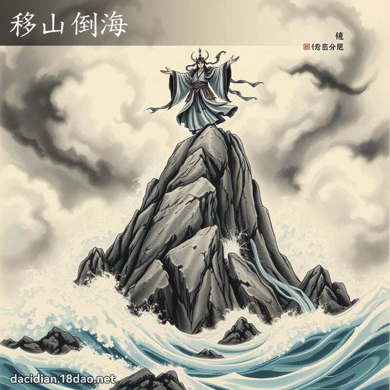 移山倒海 配图