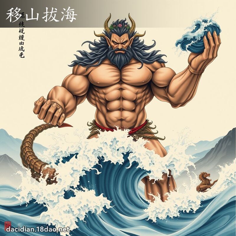 移山拔海 配图
