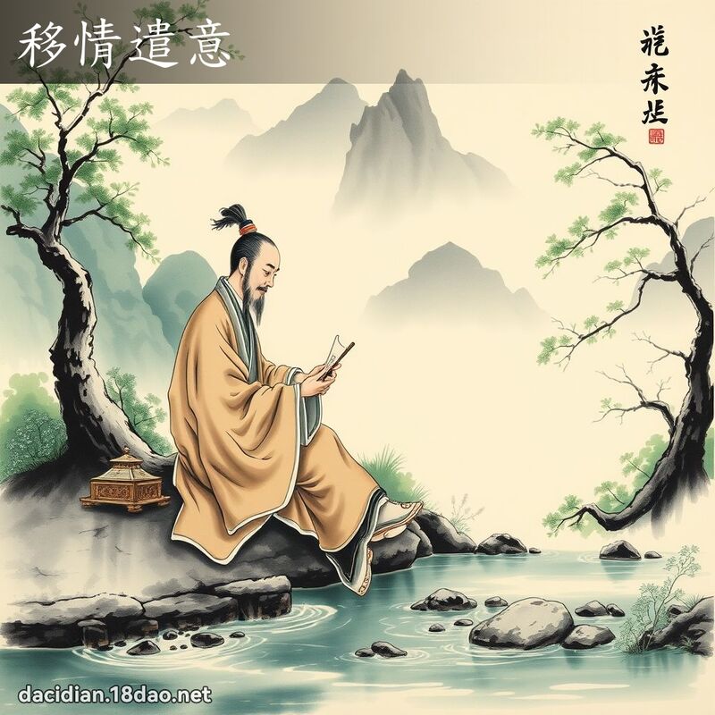 移情遣意 配图