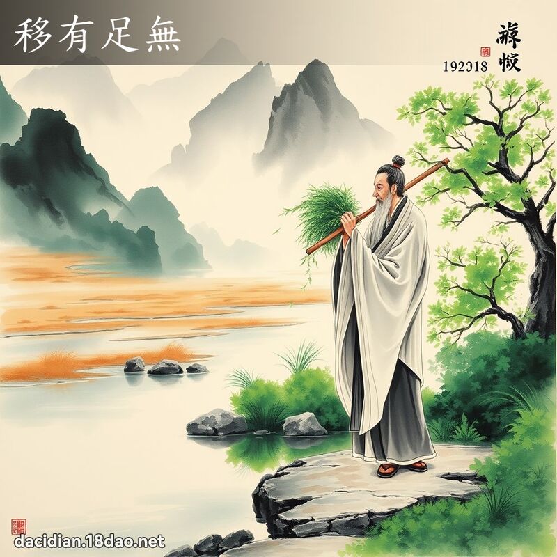 移有足無 配图
