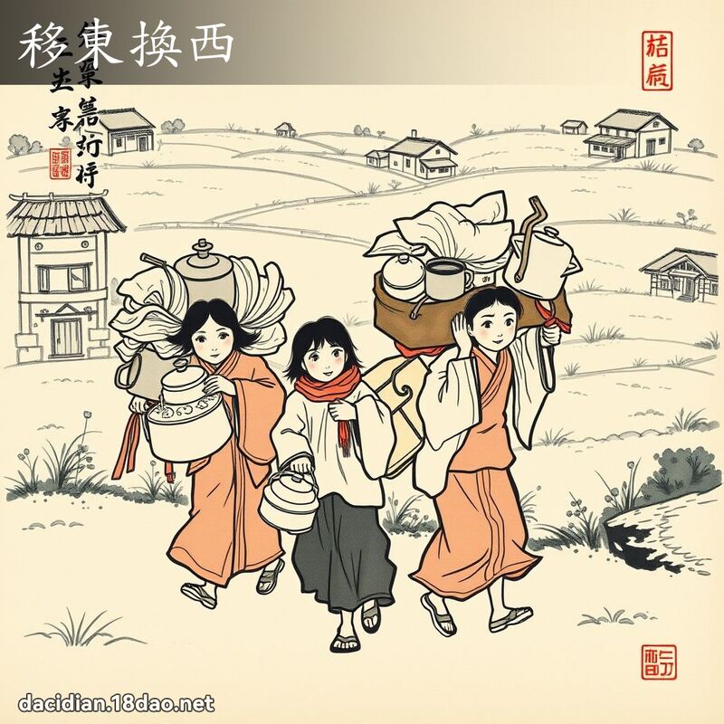 移東換西 配图