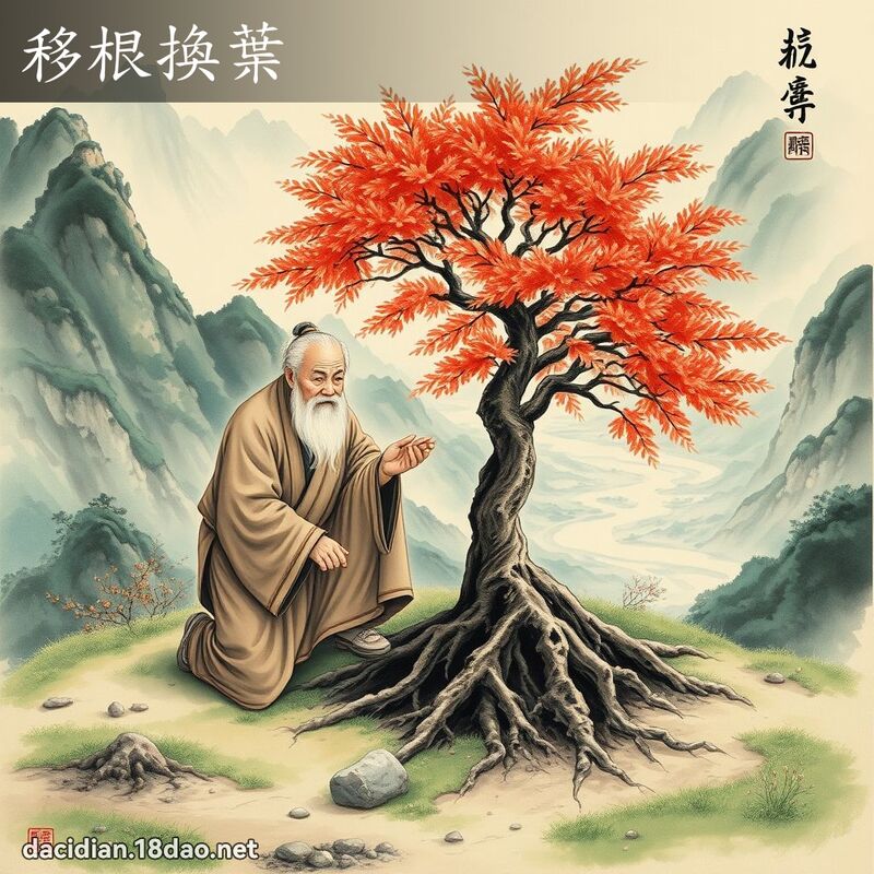移根換葉 配图