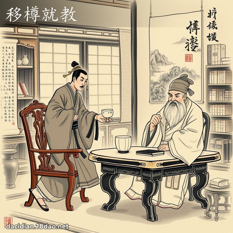 移樽就教 配图