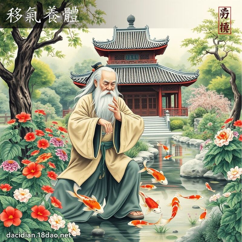 移氣養體 配图
