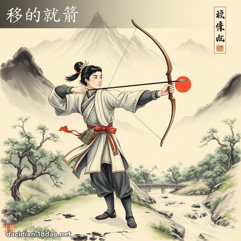 移的就箭 配图