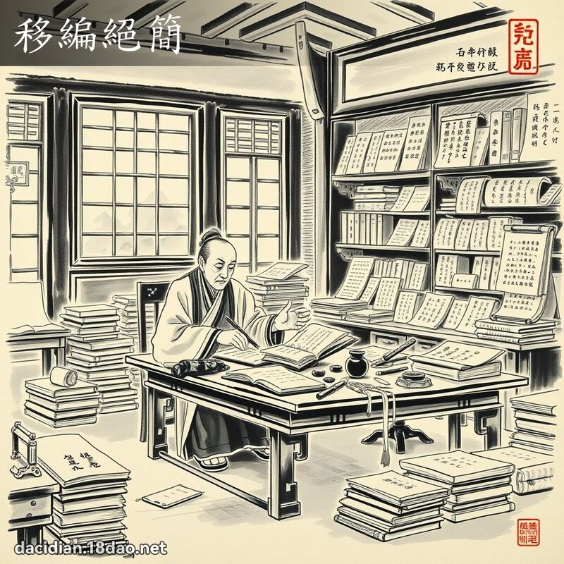 移編絕簡 配图