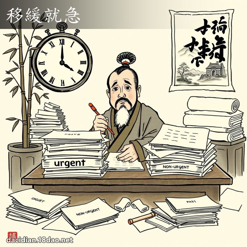 移緩就急 配图