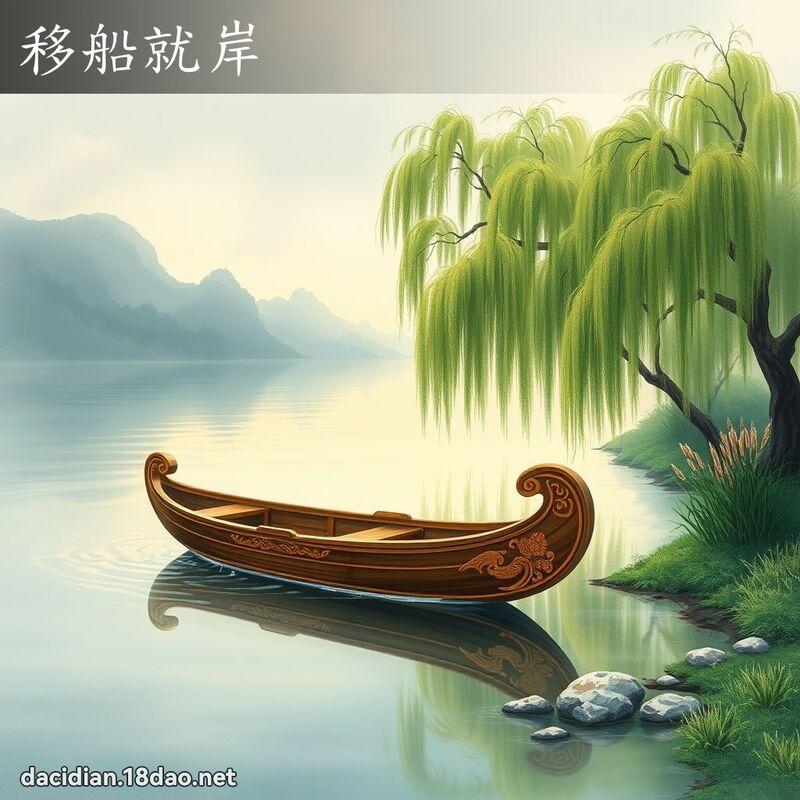 移船就岸 配图