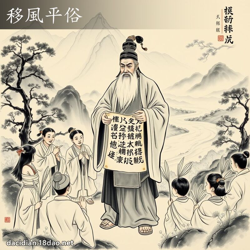 移風平俗 配图
