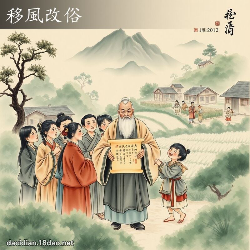 移風改俗 配图