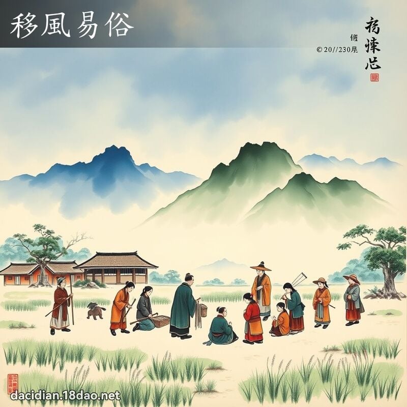 移風易俗 配图