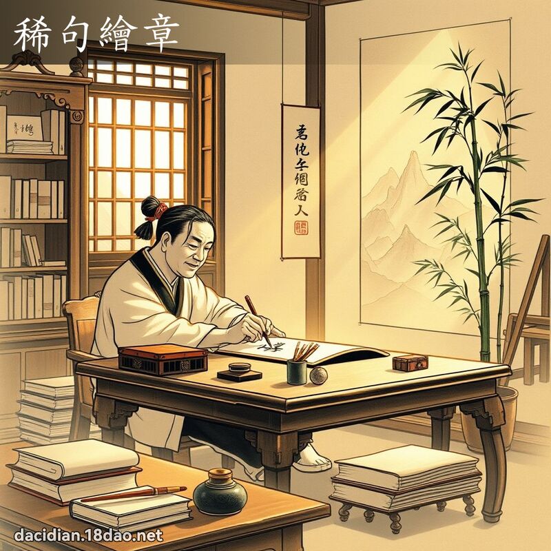 稀句繪章 配图