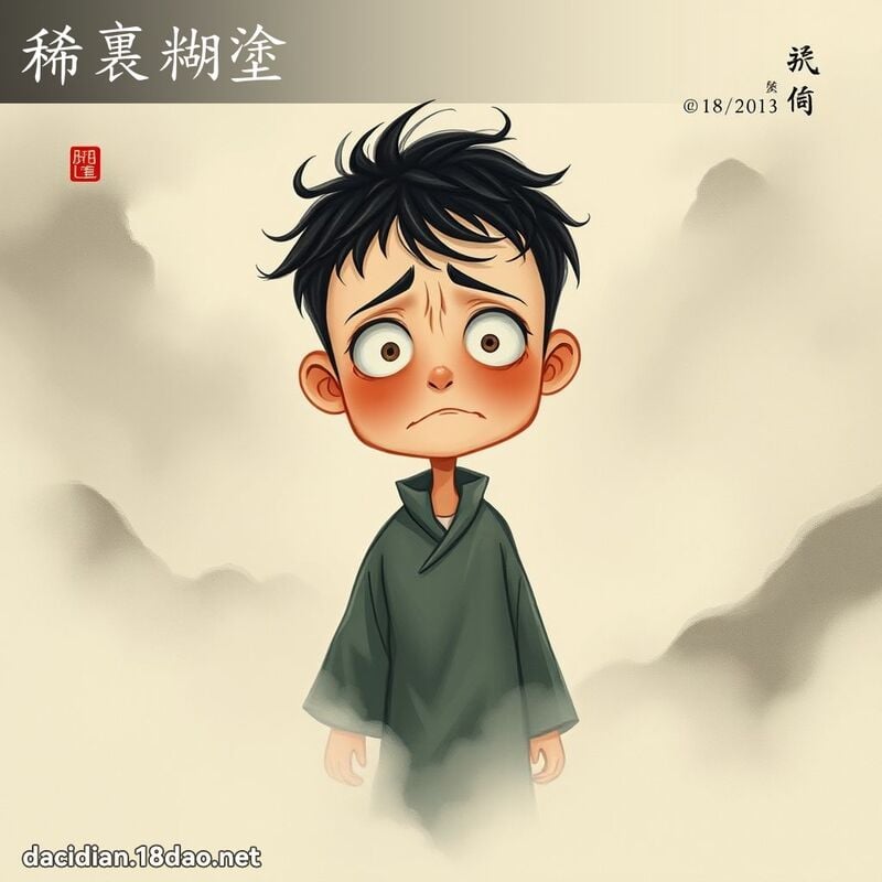 稀裏糊塗 配图