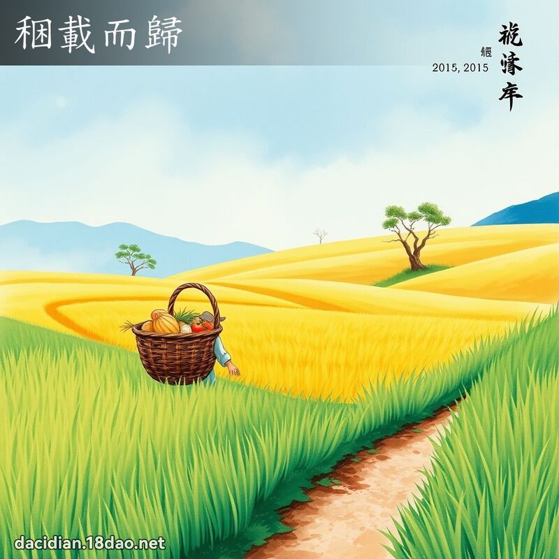 稇載而歸 配图
