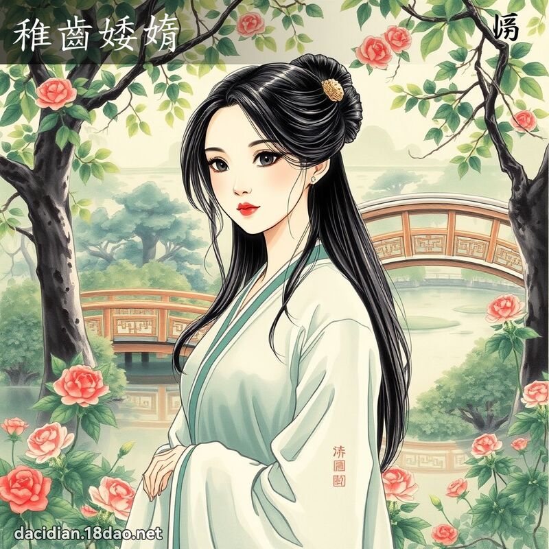 稚齒婑媠 配图