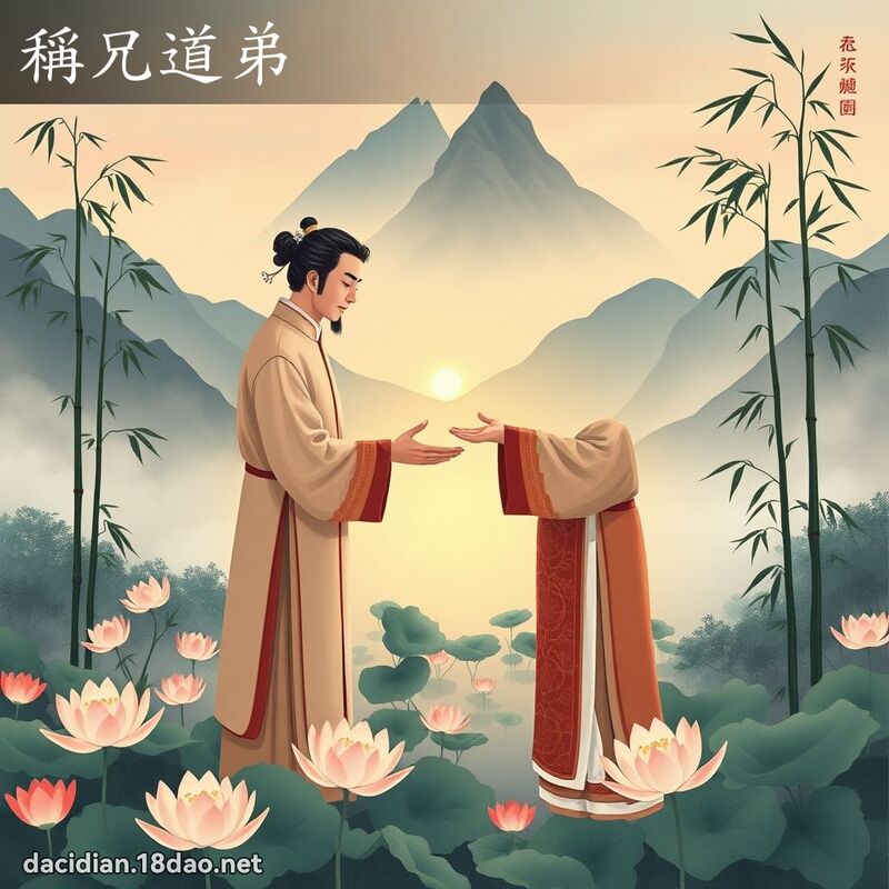 稱兄道弟 配图