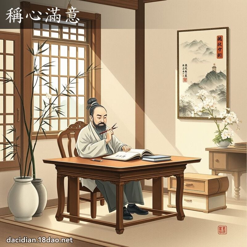 稱心滿意 配图