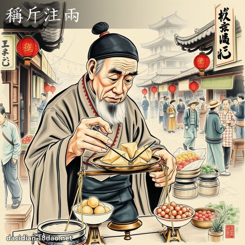 稱斤注兩 配图