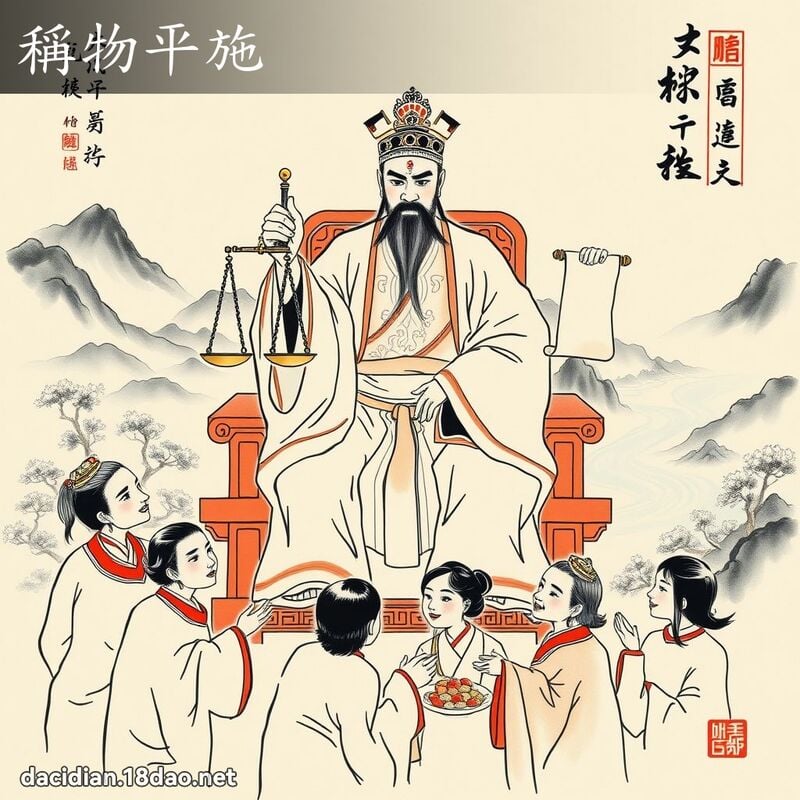 稱物平施 配图