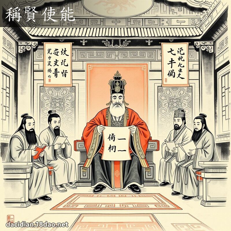 稱賢使能 配图