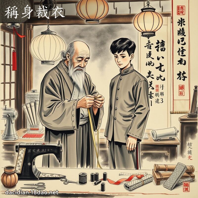 稱身裁衣 配图