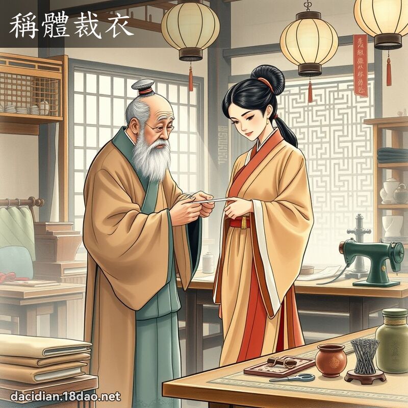 稱體裁衣 配图