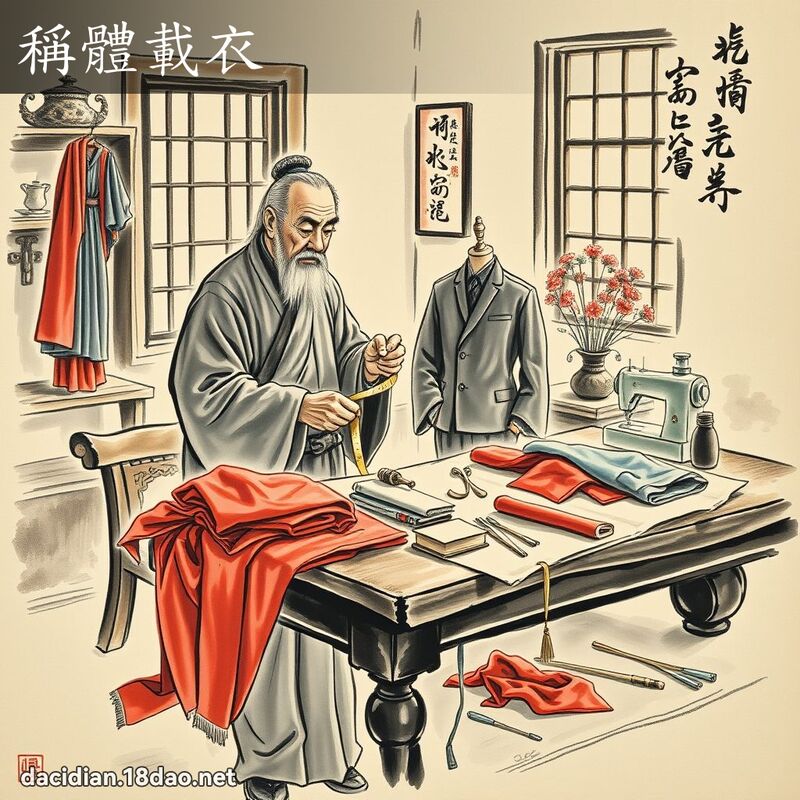 稱體載衣 配图