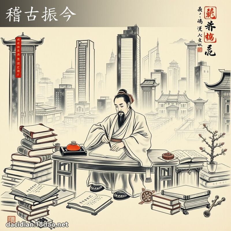 稽古振今 配图