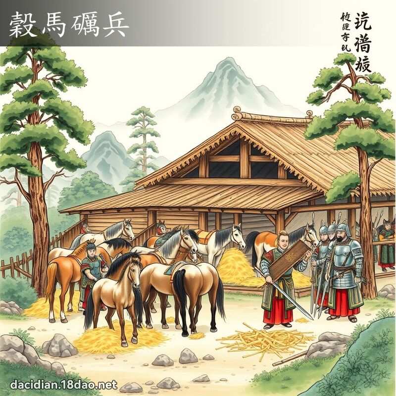 穀馬礪兵 配图