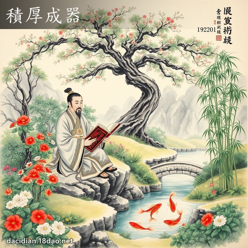 積厚成器 配图