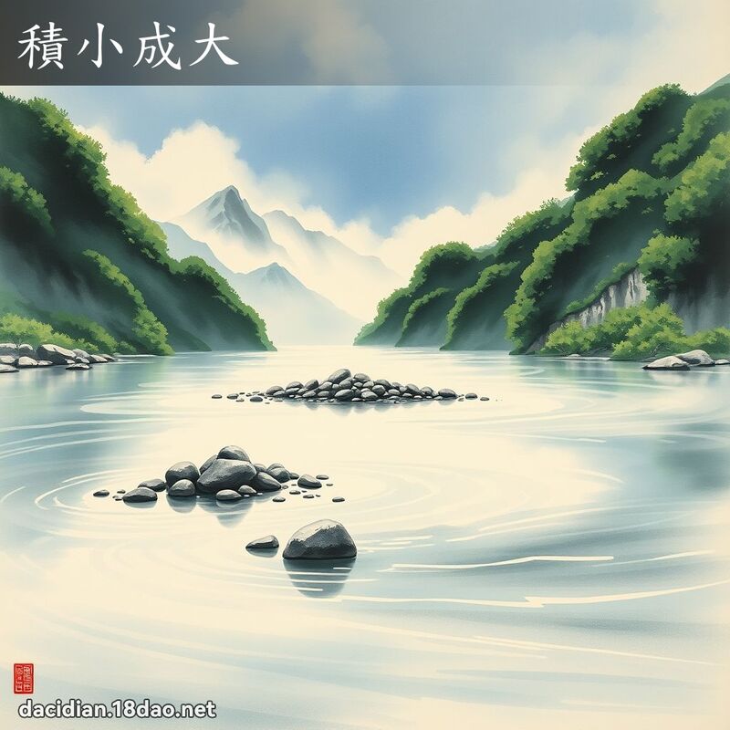 積小成大 配图