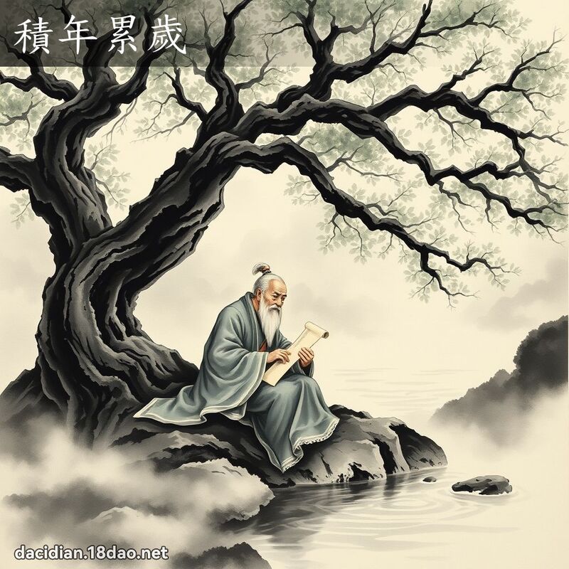 積年累歲 配图