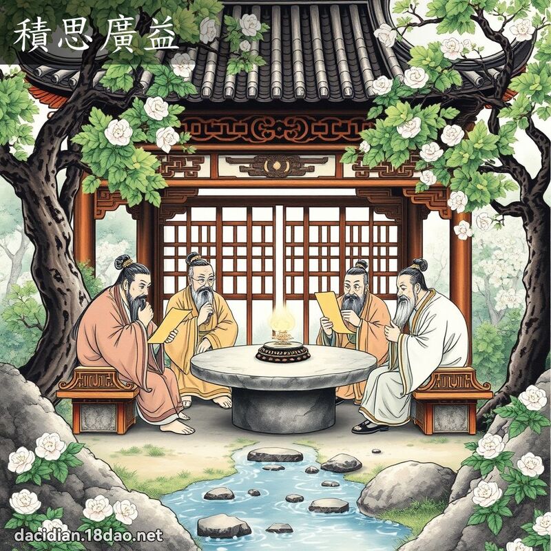積思廣益 配图