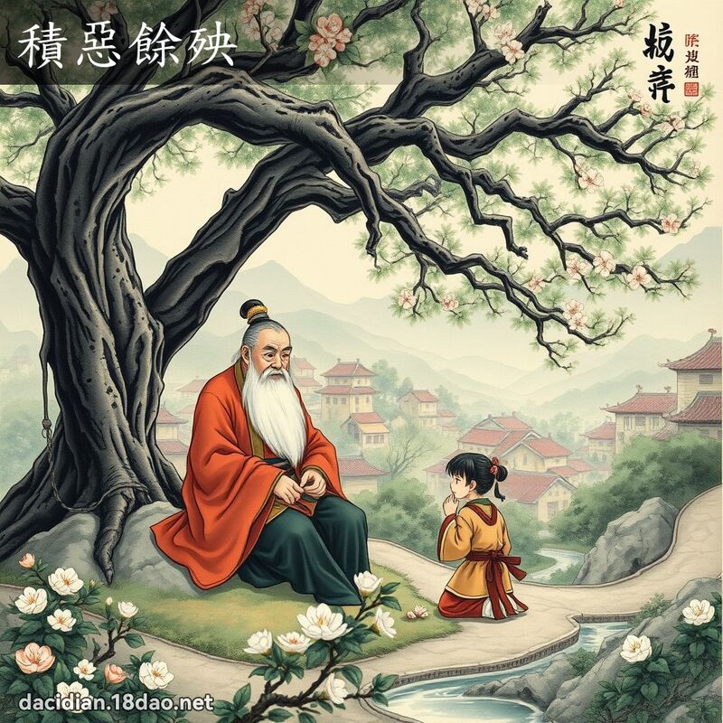 積惡餘殃 配图