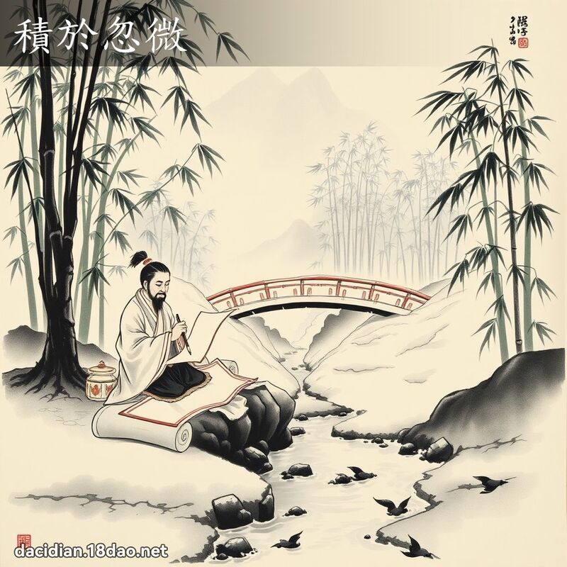 積於忽微 配图